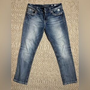 Miss Me Stylish Rhinestone Women's Jeans